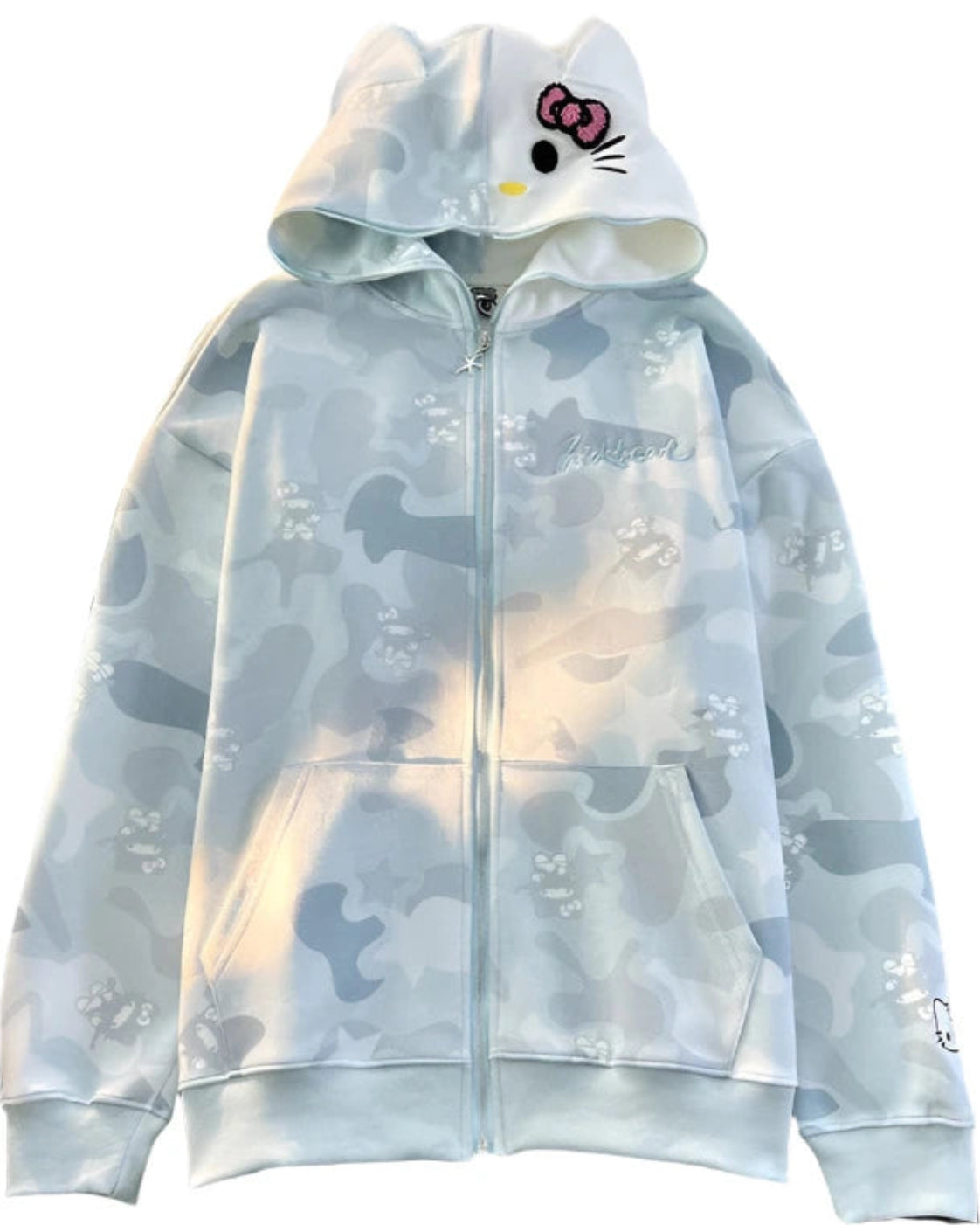 Y2k Cinnawrld Sweater (BLUE)