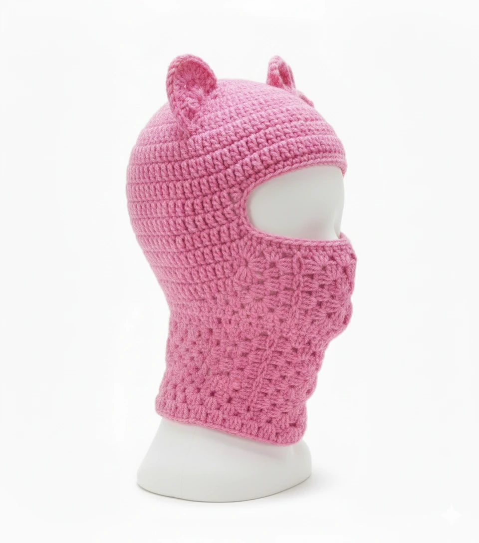 BLK SWEATER + FREE CROPPED SWEATER + FREE CHAIN + FREE SKI MASK