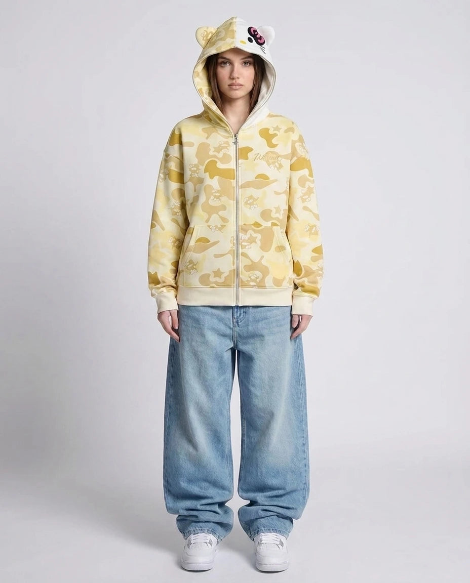 Y2k Cinnawrld Sweater (YELLOW)