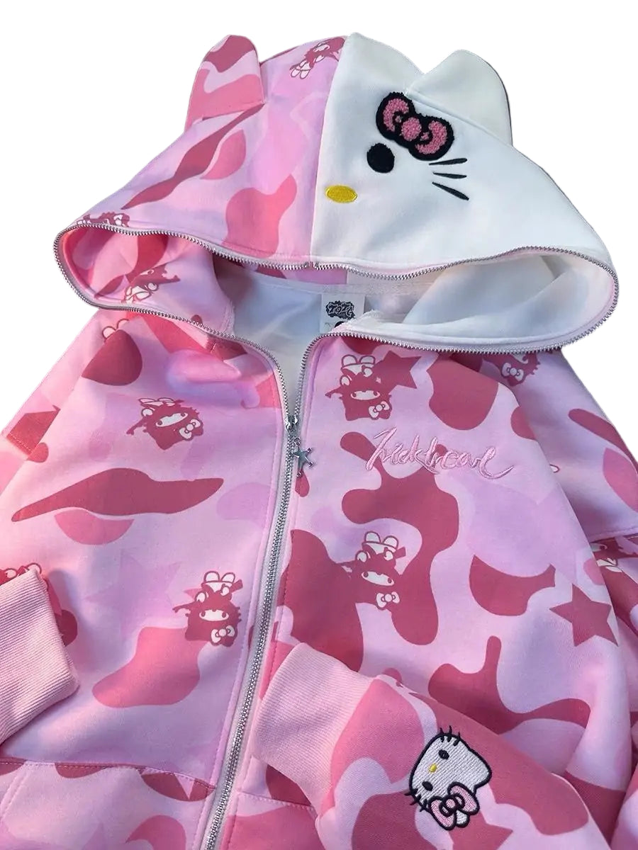 PINK SWEATER + FREE CROPPED SWEATER + FREE CHAIN