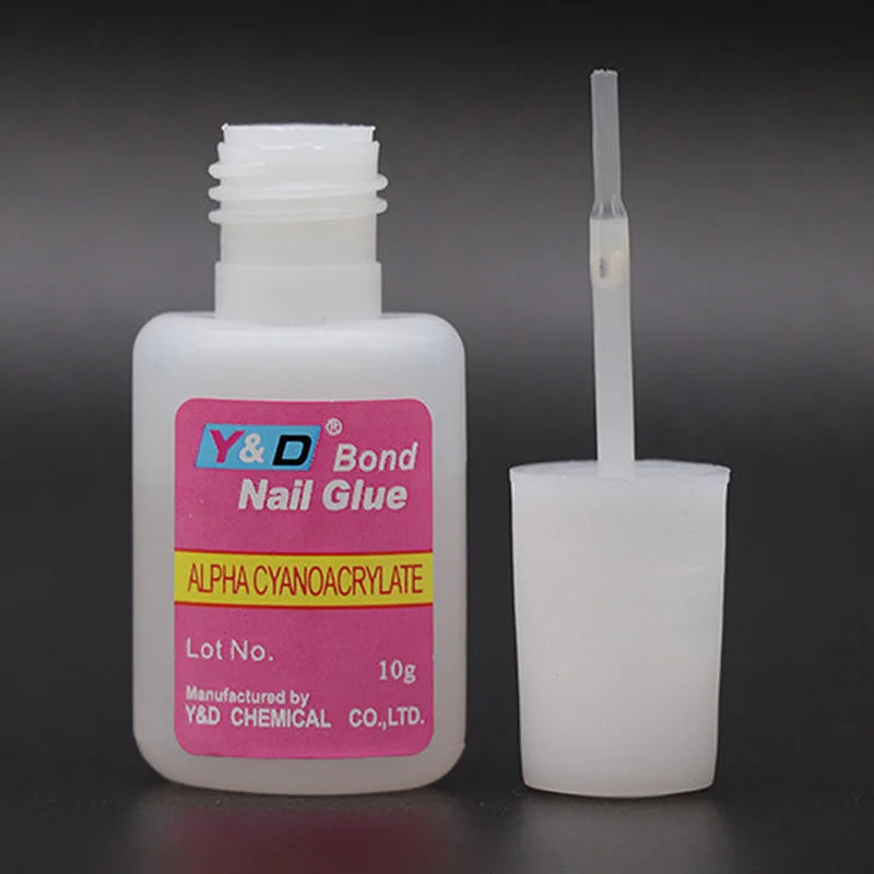 SparkleBond Nail Adhesive: Fast-Dry Formula
