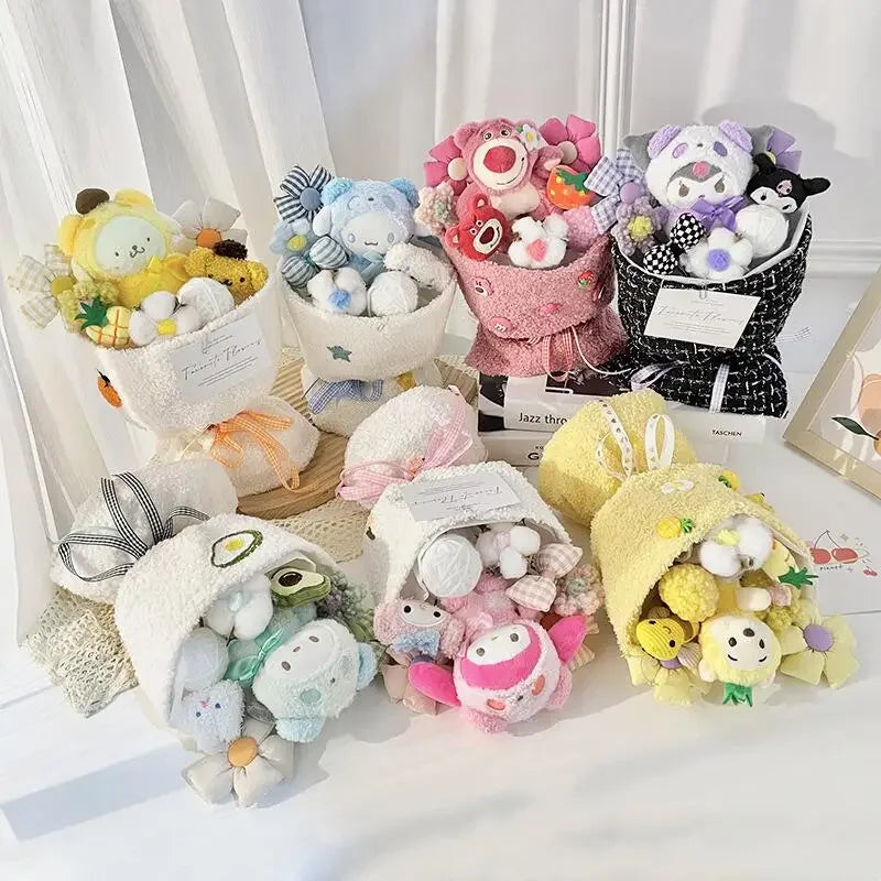 Cinnawrld Sweethearts Plush Bouquet