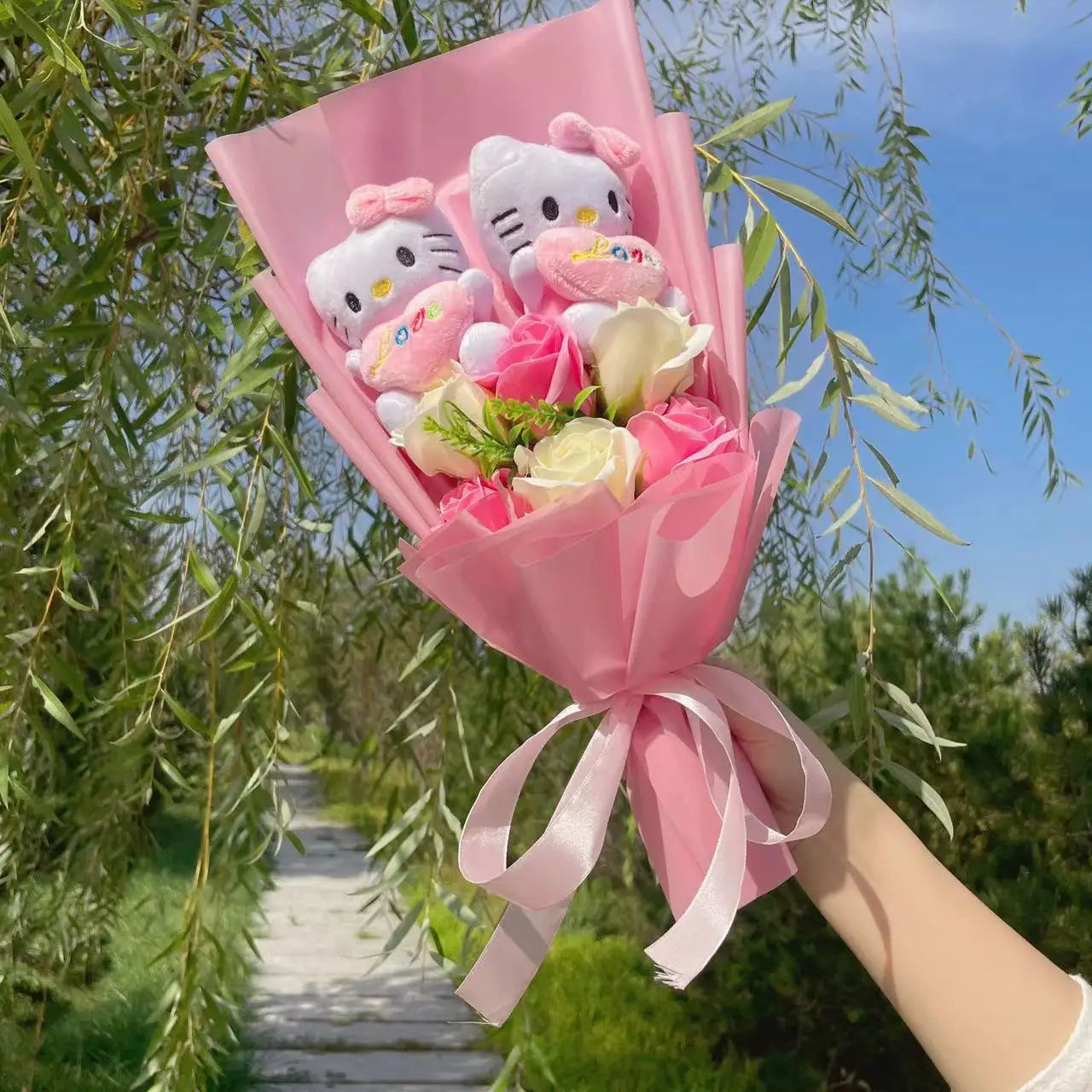 Hello Kitty Love Plush Bouquet