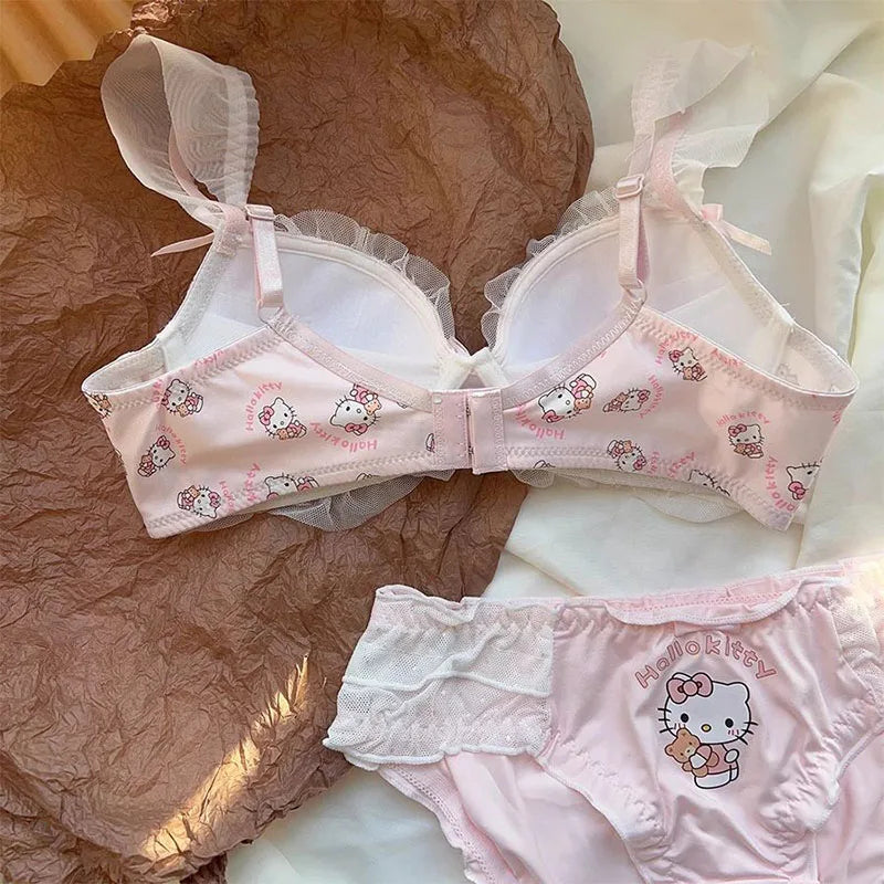 Hello Kitty Bra & Underwear Set