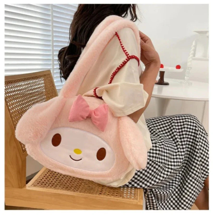 Kawaii Plush Jumbo Handbag