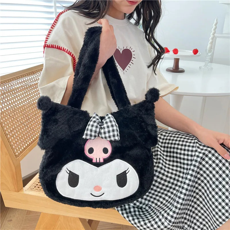 Kawaii Plush Jumbo Handbag